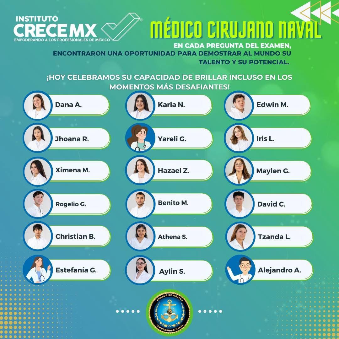 Casos exitosos médico cirujano naval