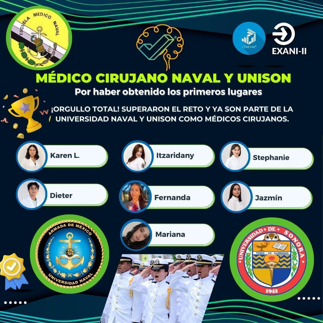 Casos exitosos médico cirujano naval
